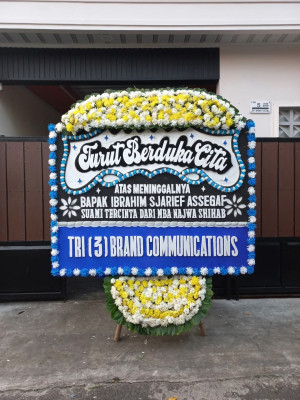 Papan Bunga Duka di Tanjung Balai Kota Ii